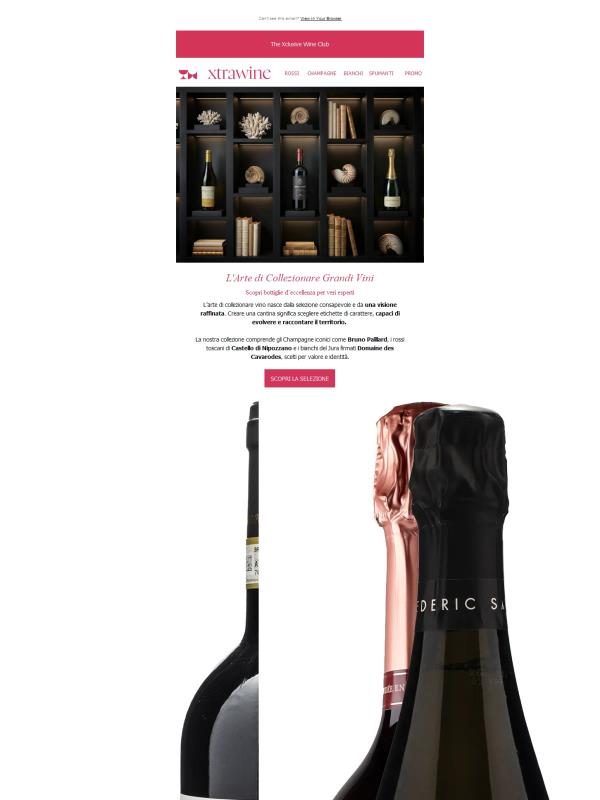 L’arte di collezionare grandi vini