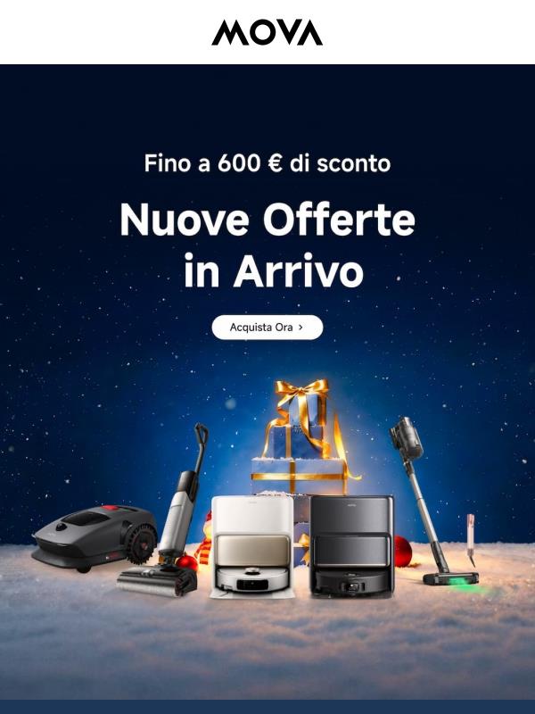 ❄️ Nuove Offerte in Arrivo: Gira e Risparmia!