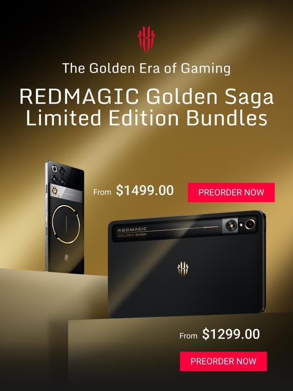 🔔 Secure Your REDMAGIC Golden Saga — Preorder the Limited Edition Now