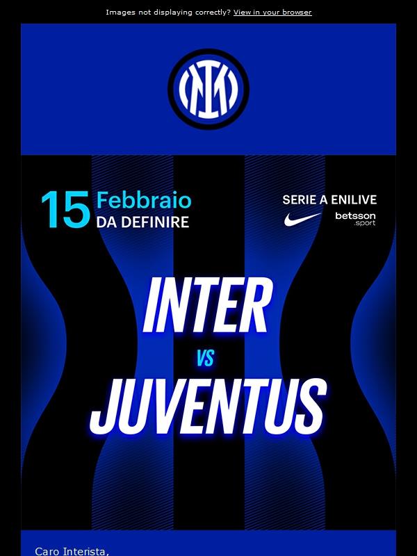 Inter-Juventus: vivi il Derby d'Italia da protagonista 🏟⚫🔵