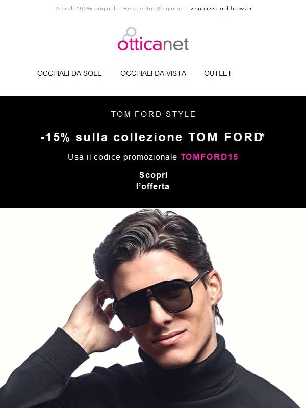 Tom Ford Week 🕶️ -15% per pochi giorni