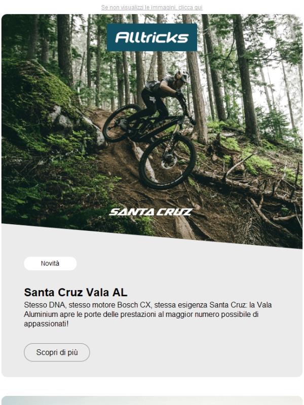 Santa Cruz Vala AL: l'essenziale delle e-MTB