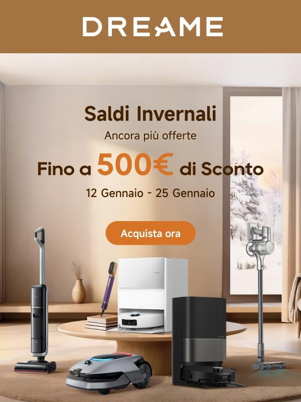 🎉 Saldi Invernali: ancora più offerte!