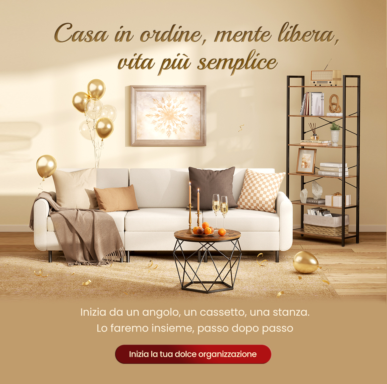 Casa in ordine, mente libera, vita più semplice