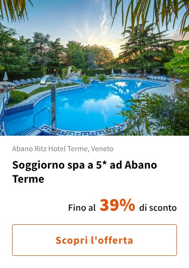 Soggiorno spa a 5* ad Abano Terme