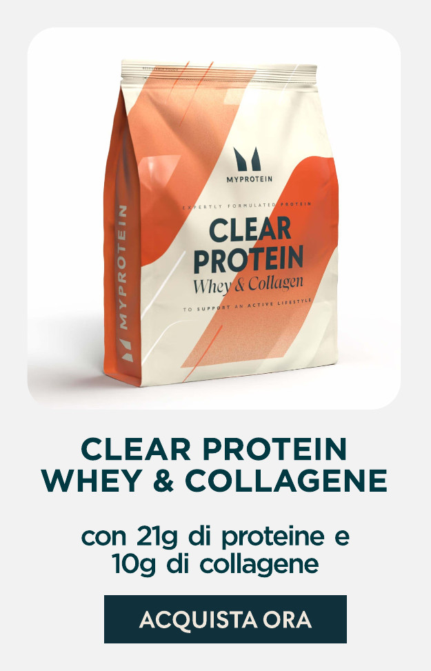 clear protein whey e collagene