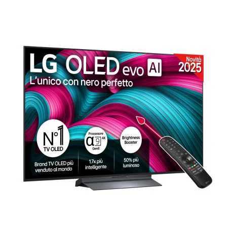 TV 55 pollici LG OLED evo AI C5 4K Smart TV 2025