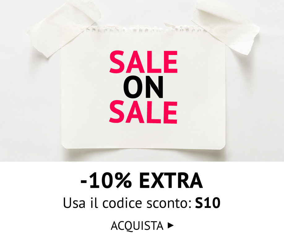 SALEonSALE: -10% EXTRA SUI SALDI CON IL CODICE S10 >>
