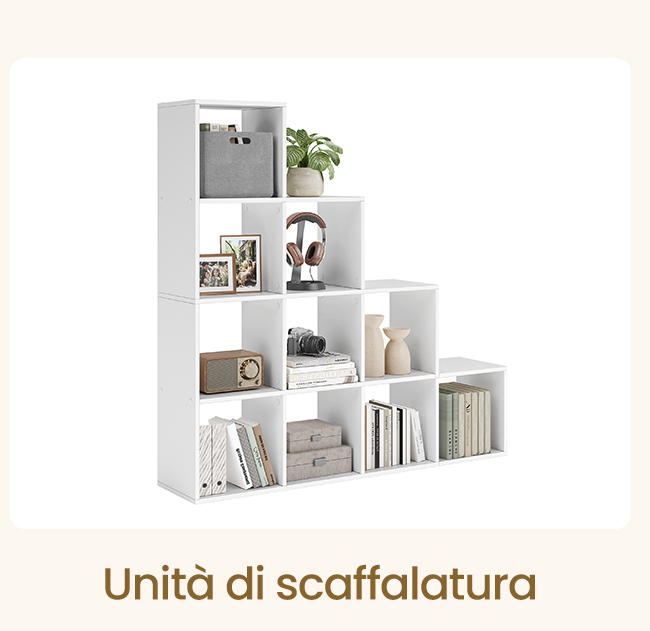 Unità di scaffalatura
