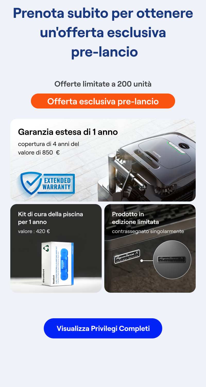 Come funziona la stazione di autopulizia AquaSense X