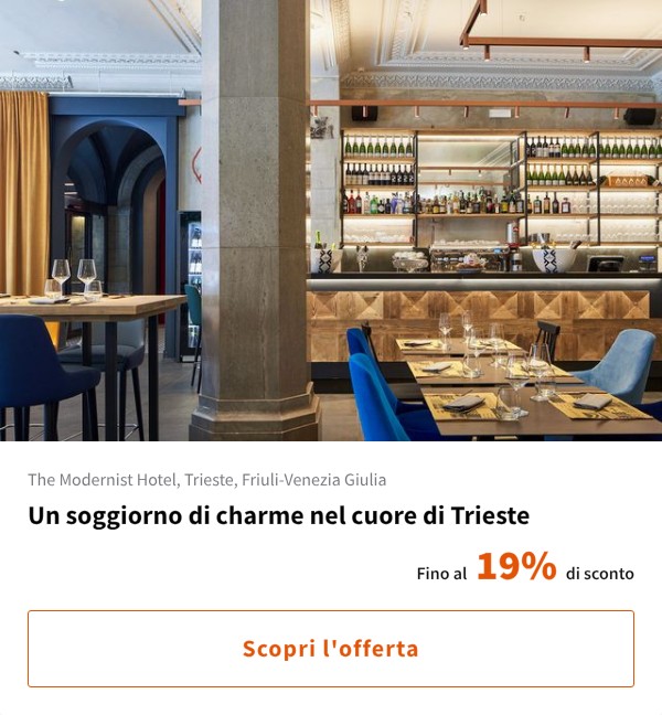 Un soggiorno di charme nel cuore di Trieste