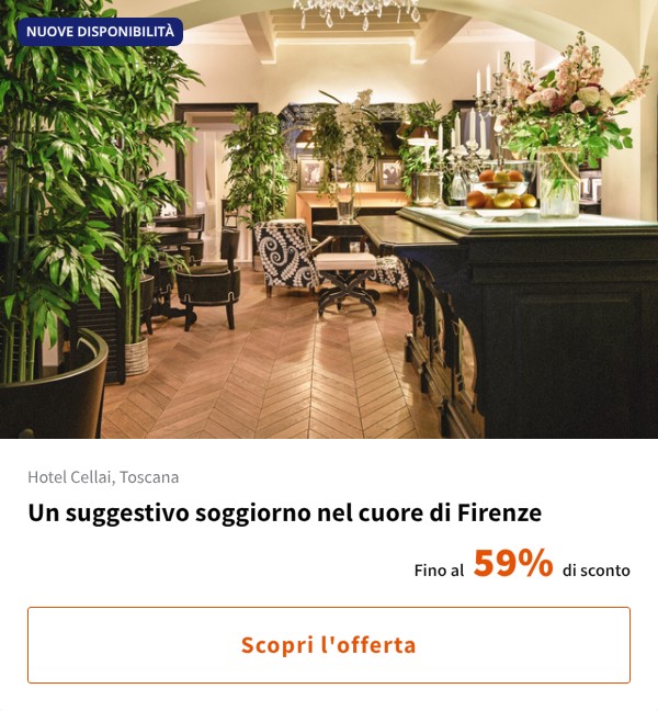 Un suggestivo soggiorno nel cuore di Firenze