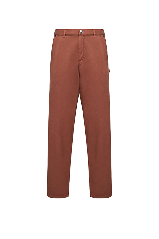 Camicia a maniche lunghe in cotone fil-à-fil