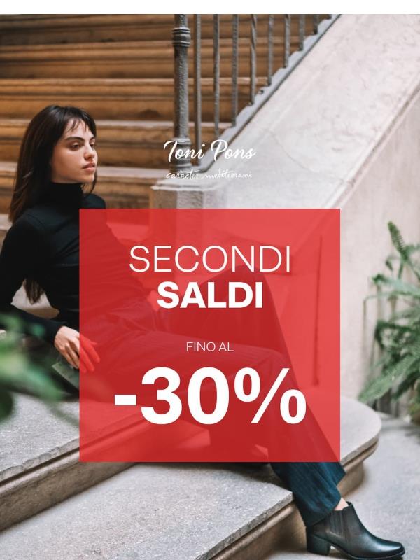 Secondi saldi! 🔥
