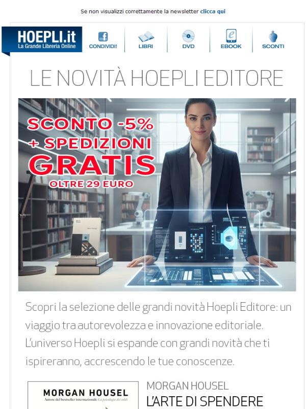 Scopri i nuovi libri Hoepli Editore: i tuoi strumenti per capire il mondo!