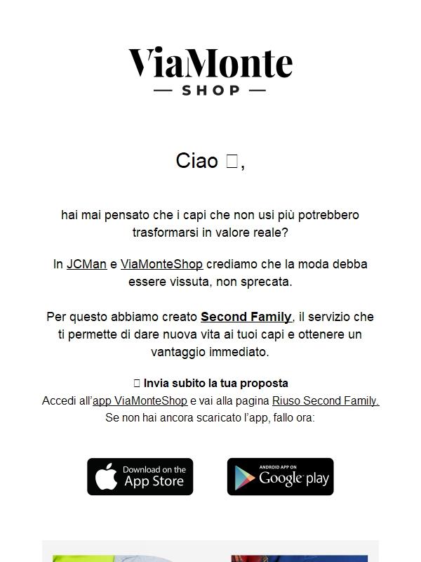 Hai capi che non usi? Trasformali in credito immediato