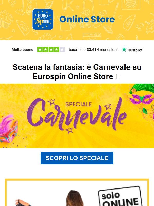 🎉 È tempo di trasformarsi: Speciale Carnevale online!