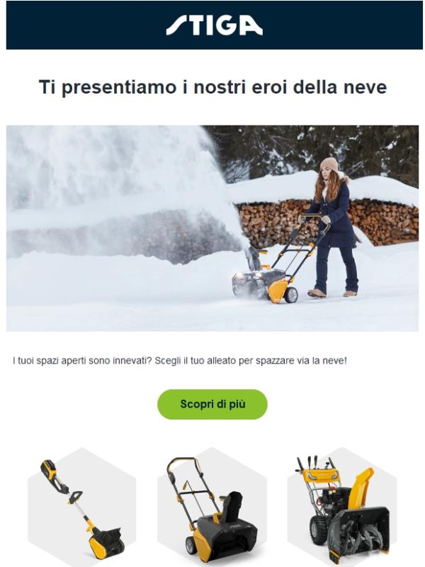 I nostri eroi della neve