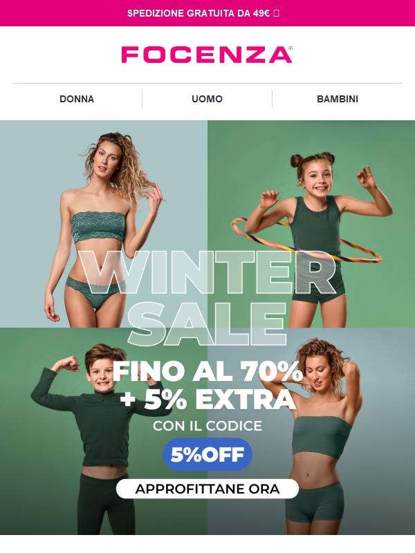 Shhh… Winter Sale + 5% EXTRA! 🤫