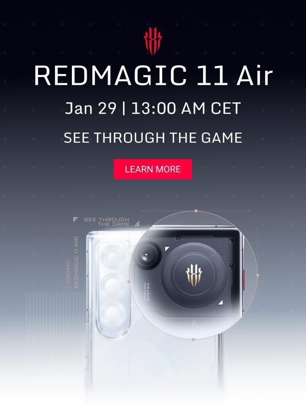 📣 See Through the Game with REDMAGIC 11 Air