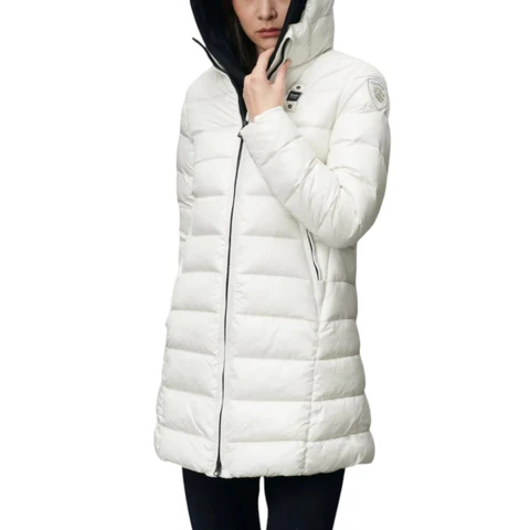 Blauer Giacca Lunga Micro Strappata Adelaide Donna