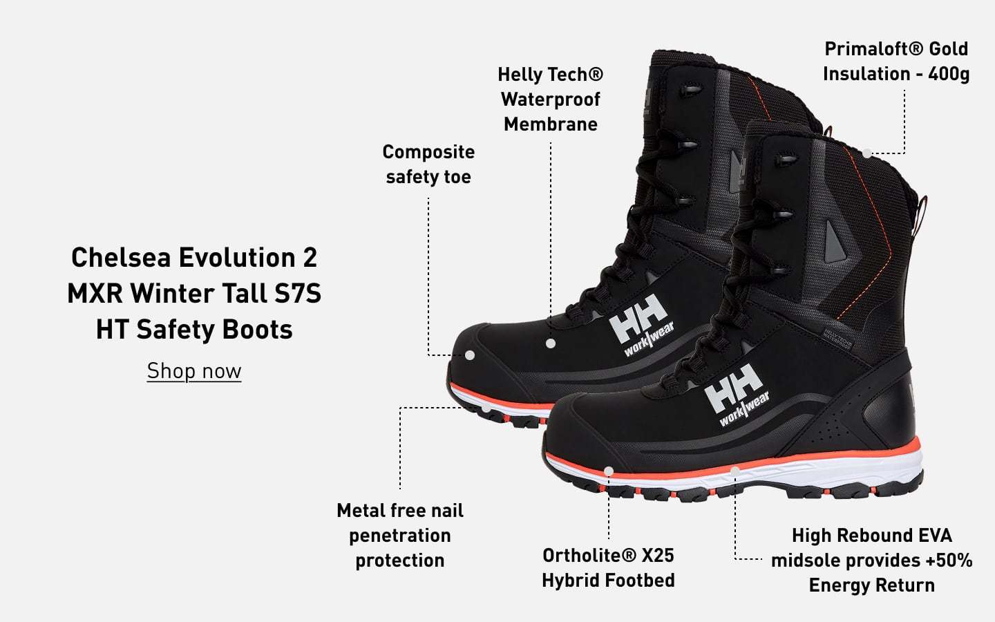 Chelsea Evolution 2 MXR Winter Tall S7S HT Safety Boots
