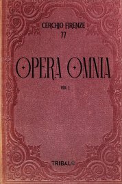 Opera Omnia Vol. 1