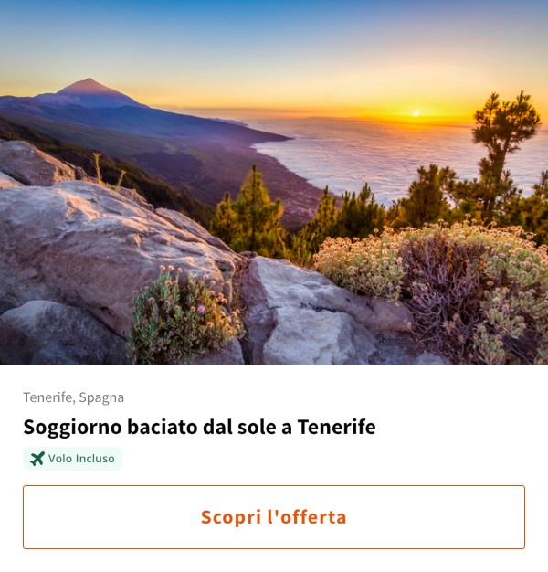 Soggiorno baciato dal sole a Tenerife
