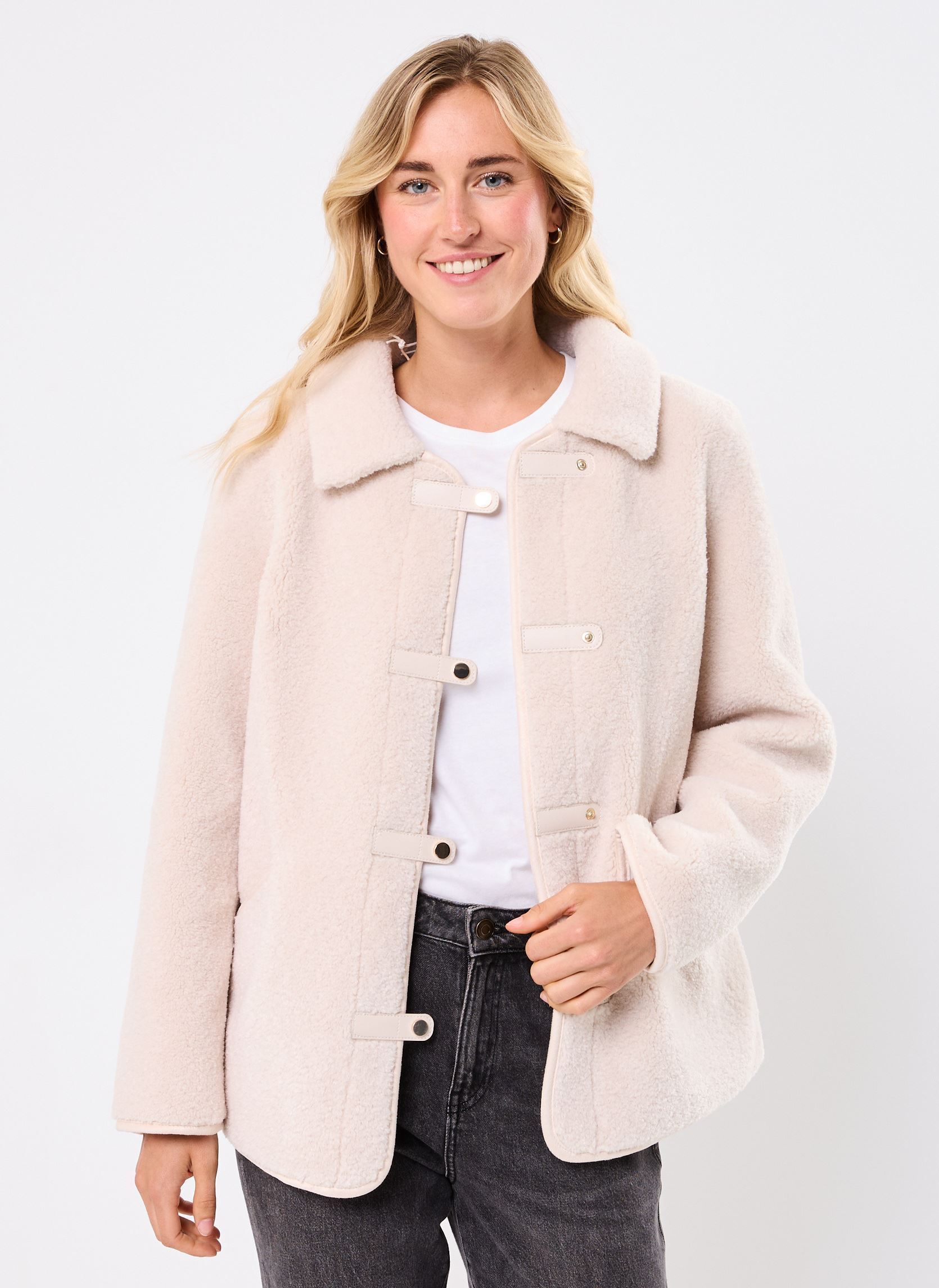 Georgia Rose Giacche pelliccia GAYA donna bianca