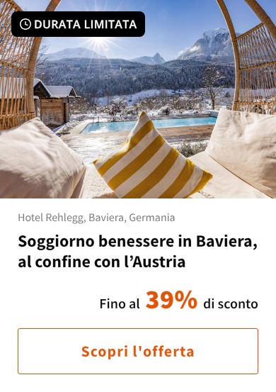 Soggiorno benessere in Baviera, al confine con l%27Austria
