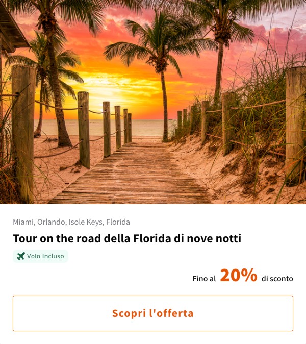 Tour on the road della Florida di nove notti