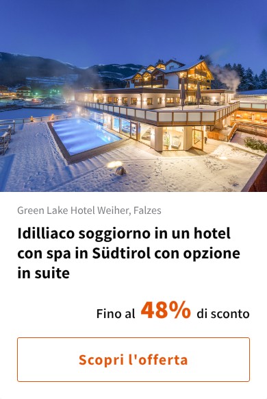 Idilliaco soggiorno in un hotel con spa in Südtirol con opzione in suite