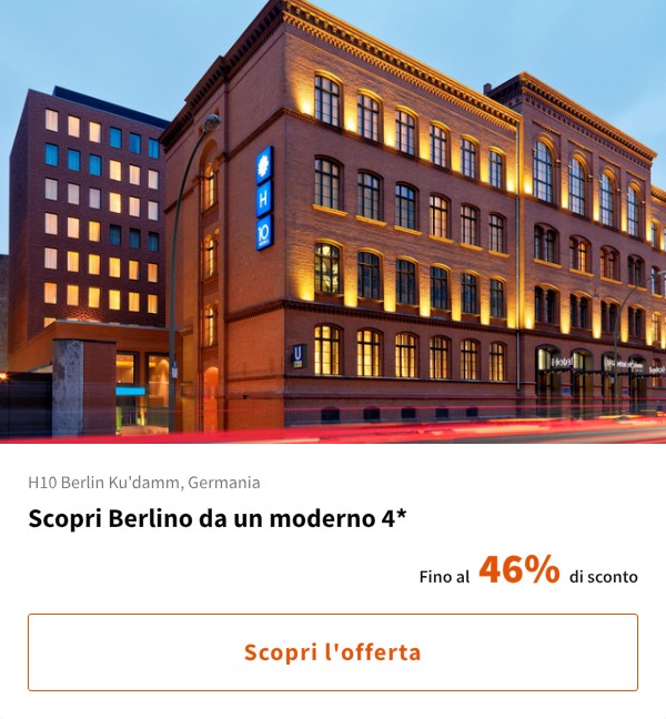 Scopri Berlino da un moderno 4*