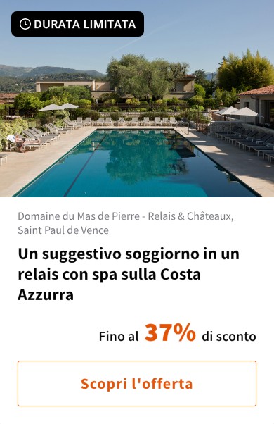 Un suggestivo soggiorno in un relais con spa sulla Costa Azzurra