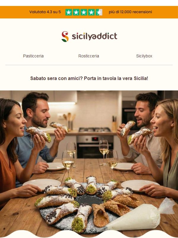 Sabato sera con amici a fare cannoli 🤤