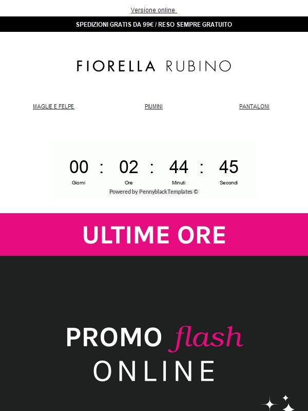 ULTIME ORE⌛SALDI -50% SU TUTTO