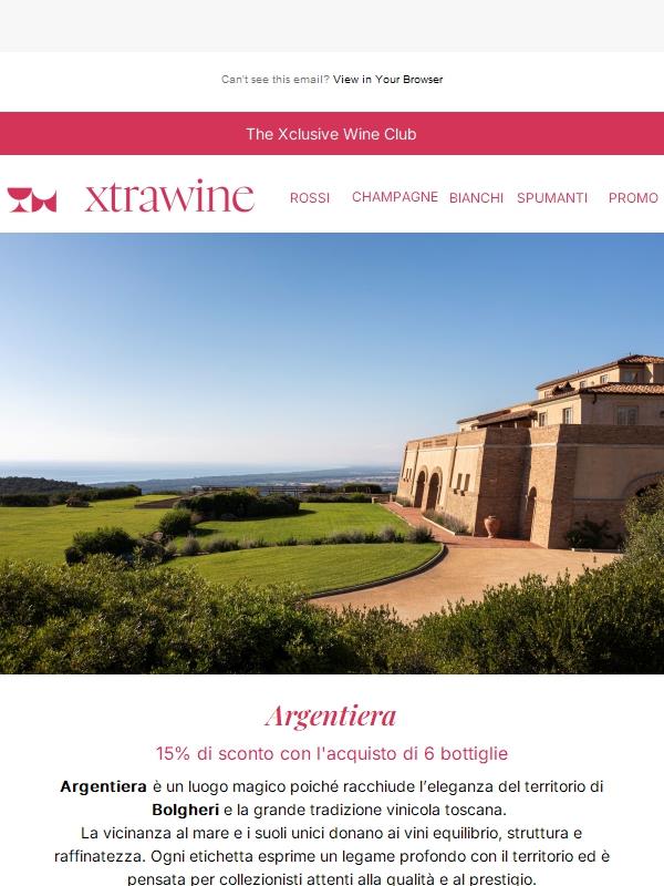 Argentiera: Bolgheri nel cuore