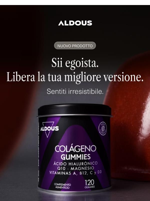 Nuovo: Collagene in caramelle gommose 🟣 Sii egoista. Sentiti irresistibil