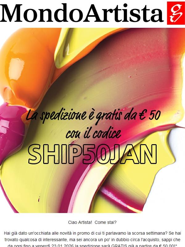 🚚SPEDIZIONE GRATIS🚚 A partire da € 50,00!