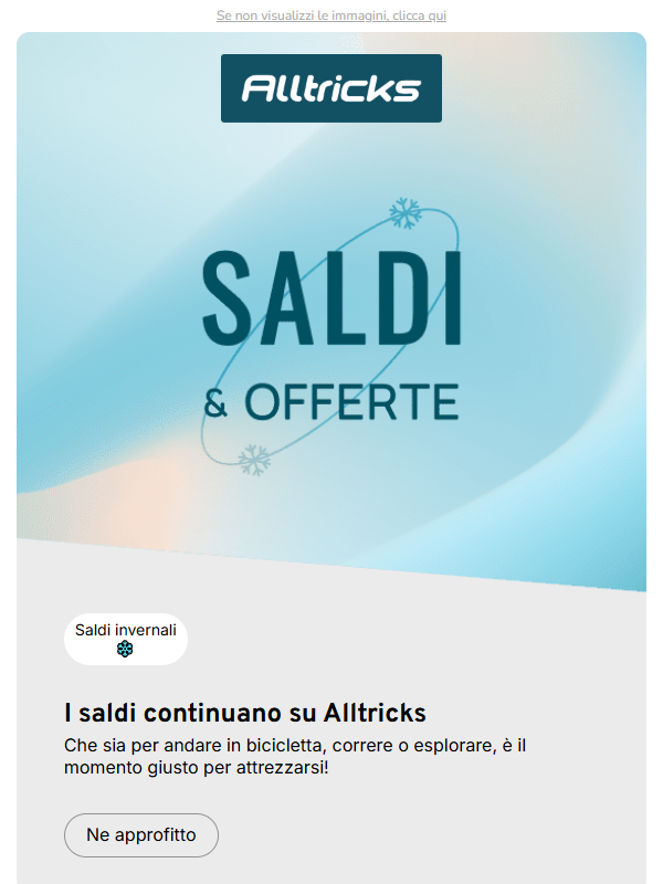 I saldi continuano… con un 10% extra!