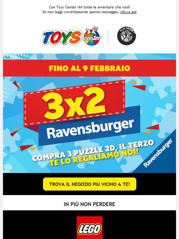 ♟️ PLAY 4EVER - 3x2 sui puzzle Ravensburger!