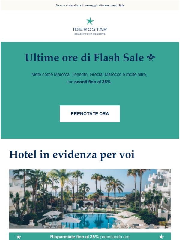 Ultime ore di Flash Sale ⏰