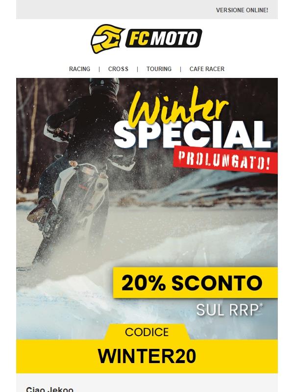 ❄️ WINTER SPECIAL PROLUNGATO