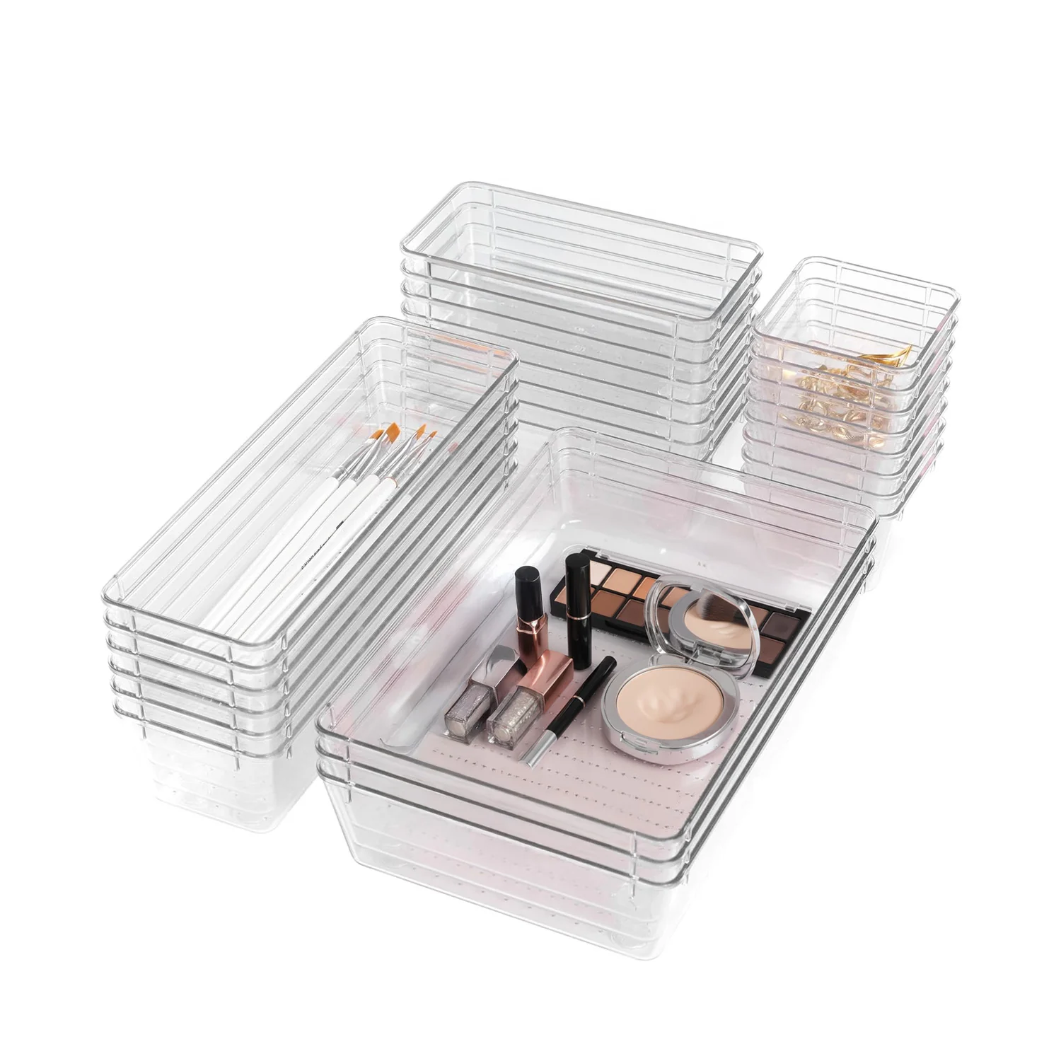 Image of Set Organizer da Cassetti Multiuso 25 Pezzi 