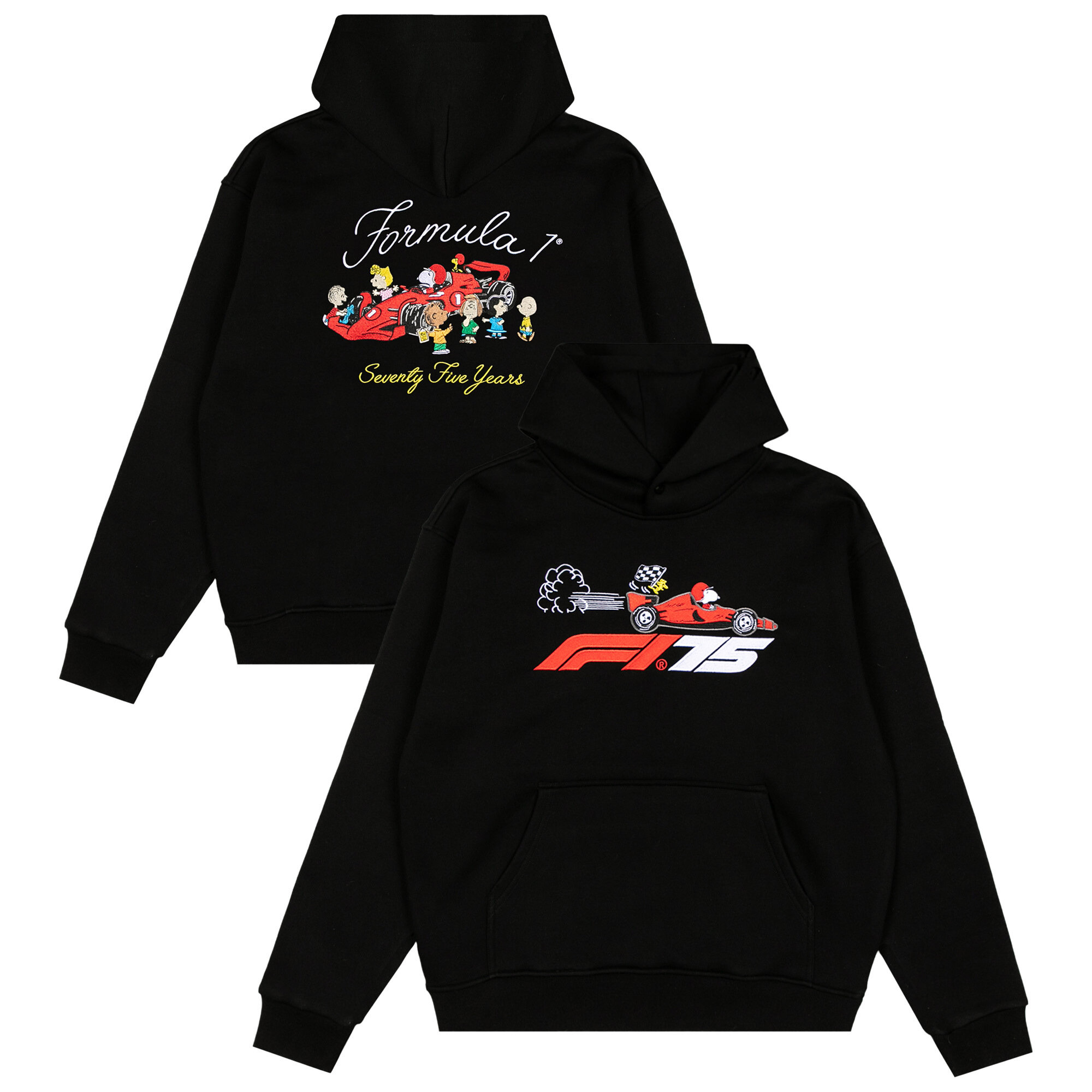 Felpa con cappuccio Pit Crew di F1 x Snoopy Peanuts