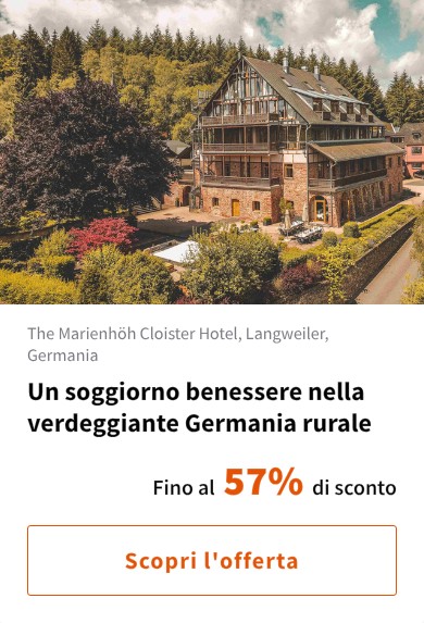 Un soggiorno benessere nella verdeggiante Germania rurale