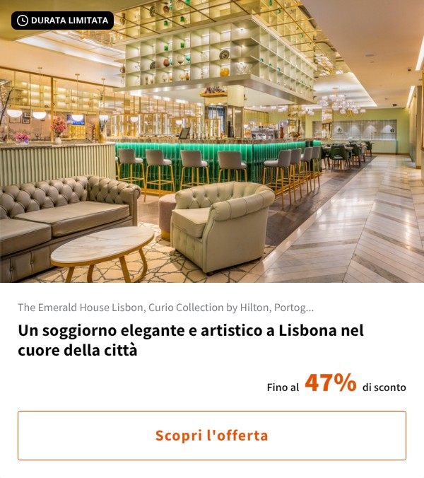 Un soggiorno elegante e artistico a Lisbona nel cuore della città