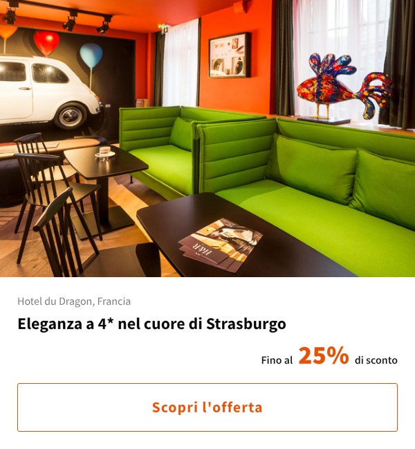 Eleganza a 4* nel cuore di Strasburgo