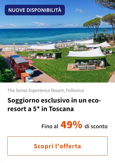 Soggiorno esclusivo in un eco-resort a 5* in Toscana