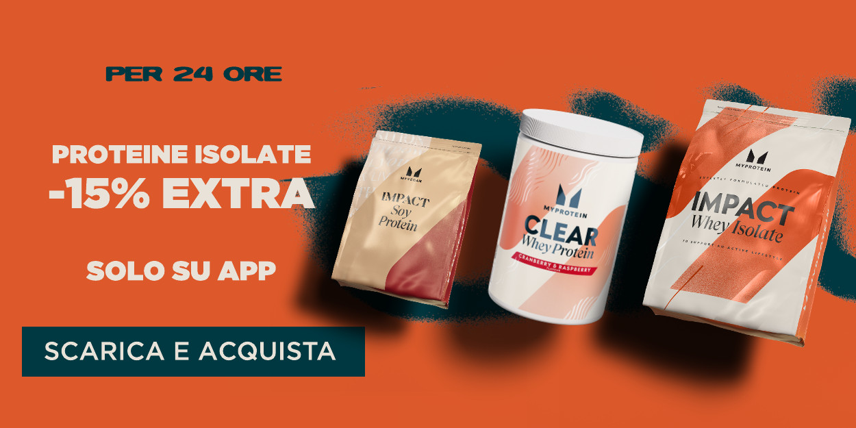 15% extra proteine isolate